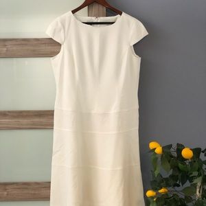Anne Klein White Dress Size 16